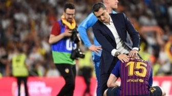 Gagal Bawa Barcelona Juara Copa del Rey, Valverde Masih Dibela