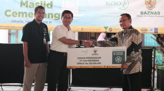 PT Kao Indonesia Salurkan Donasi Produk Senilai Rp 292 Juta ke Baznas