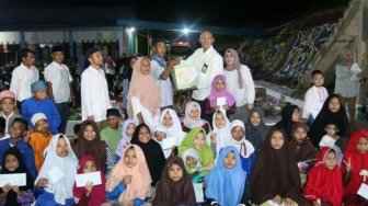 Warga Kaveling Sambau Serbu Pasar Murah Jelang Lebaran