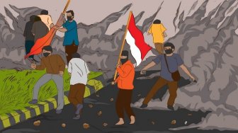 Siapa Bakar Mobil depan Asrama Brimob? Dua Cerita soal Kerusuhan 22 Mei