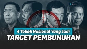 Terungkap, Ini 4 Tokoh Nasional yang Jadi Target Pembunuhan Kelompok