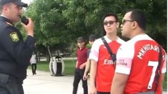 Gara-Gara Jersey 'Mkhitaryan' Fans Arsenal Dikejar Polisi