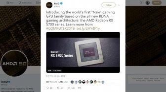 Computex 2019: GPU Terbaru AMD Klaim Kalahkan Nvidia GeForce RTX 5700