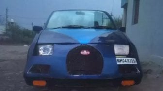 Berharga Kurang Dari Rp 100 Juta, Bugatti KW Menyapa Penggemar