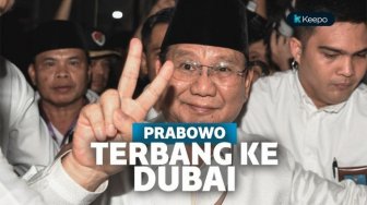 Prabowo Terbang Ke Dubai Bersama Anggota Parlemen Rusia, Ada Apa Ya?