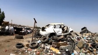 Mirip Diler, Begini Potret Tempat Sampah Mobil di Arab Saudi