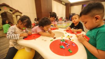 Keseruan Anak-anak Bermain di Kids Area Jakarta Fair 2019