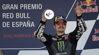 Merasa Makin Kompetitif, Maverick Vinales Incar Kemenangan di Aragon