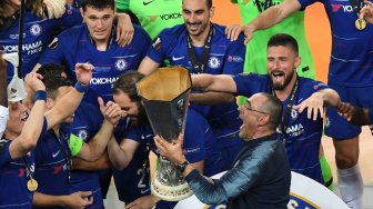 Kampiun Liga Europa, Sarri Ungkap Momen Kebangkitan Chelsea di 2018/19