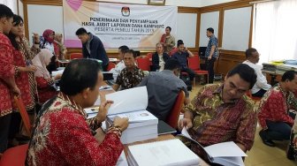 KPU Terima Hasil Audit Laporan Dana Kampanye Peserta Pemilu 2019