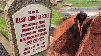 Di Sebelah Istri, Ini Rute Iring-iringan Pemakaman Habibie di TMP Kalibata