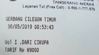 Alasan Sistem Error, Tarif Tol Harusnya Rp 41.000 Jadi Rp 89.000