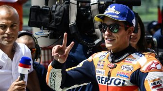 Kualifikasi MotoGP Italia: Marquez Rebut Pole, Rossi Terpuruk