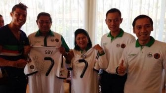 Ani Yudhoyono Meninggal, Inilah Momen Almarhum Bersama Cristiano Ronaldo