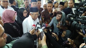 Bahas Tugas Wapres, Ma'ruf Amin Temui Jusuf Kalla Hari Ini