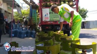 Harga Tabung Gas Elpiji Ukuran 3 Kilo di Bondowoso Merangkak Naik