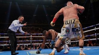 Pukul KO Anthony Joshua, Andy Ruiz Jr Juara Dunia Tinju Kelas Berat