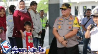 Kapolda Jatim Pantau Pengamanan di Terminal Bungurasih