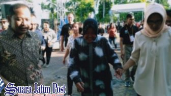 Walikota Surabaya Tri Rismaharini Dukung Warga untuk Nikmati Event Big Bang