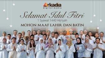 Ucapan Selamat Hari Raya Idul Fitri 1440 H, Arkadia Digital Media