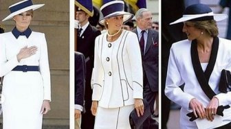 Kunjungi Inggris, Melania Trump Hormati Putri Diana dengan Cara Ini...