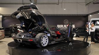 Jose Antonio Reyes Tiada, Intip Tenaga Brabus S550