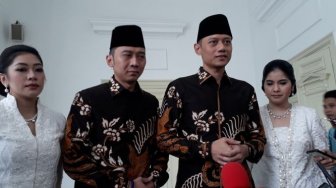 Silaturahmi ke Istana, AHY Puji Pidato Jokowi Saat Pemakaman Ani Yudhoyono