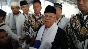 Idul Fitri, Maruf Amin Doakan Dosa Prabowo - Sandi Diampuni