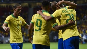 Brasil Taklukkan Qatar 2-0, Neymar Cedera