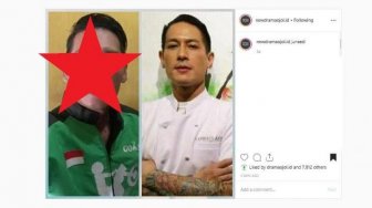 Punya Wajah Mirip Chef Juna, Driver Ojol Ini Bikin Heboh Warganet