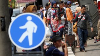 Suasana Arus Balik di Terminal Kampung Rambutan