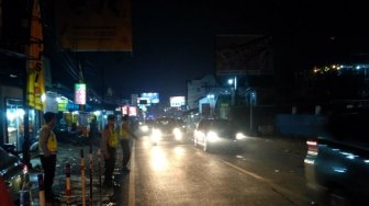 One Way Diberlakukan, Macet 12 Jam di Jalur Puncak - Cipanas Mulai Terurai