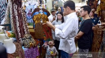 Cerita Pedagang Pasar Beringharjo Saat Dikunjungi Presiden Jokowi