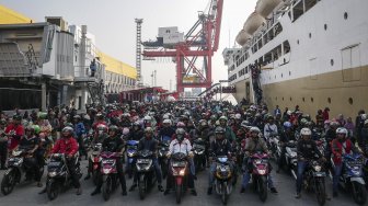 Arus Balik, Ribuan Pemudik Tiba di Pelabuhan Tanjung Priok