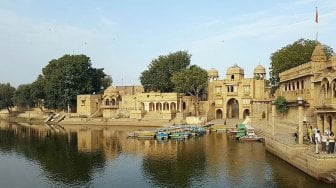 Danau Amar Sagar di Jaisalmer (Wikimedia Commons Anagoria)