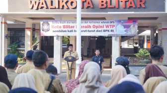 Pemkot Blitar Potong Tunjangan ASN yang Tak Ikut Apel Hari Pertama Kerja