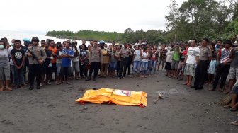 2 Hari Hilang Dimangsa Buaya, Jasad Fanyu Mengambang 200 Meter ke Pantai