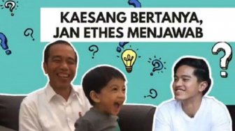Sebelumnya Jawab Artis, Ini Jawaban Jan Ethes Saat Ditanya Pekerjaan Jokowi