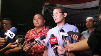 Usai Temui Prabowo, Sandiaga Minta Pendukung Tak Datang ke MK