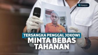 Ngebet Nikah Pasca Lebaran, Tersangka Penggal Jokowi Minta Ijin Keluar 