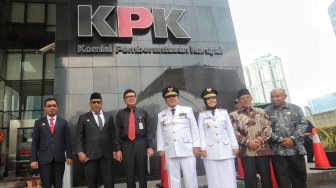 Mendagri Ajak 3 Gubernur yang Baru Dilantik ke KPK