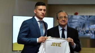 Resmi Diperkenalkan Madrid, Luka Jovic: Saya Orang Paling Bahagia di Dunia