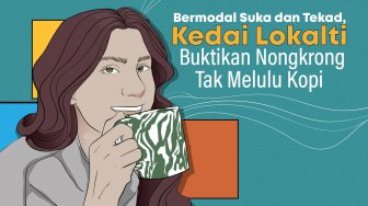 Bermodal Suka dan Tekad, Kedai Lokalti Buktikan Nongkrong Tak Melulu Kopi