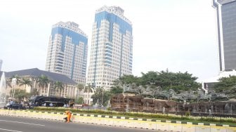 Jalan ke Gedung MK Ditutup, Arus Lalu Lintas Jakarta Jumat Pagi Lancar