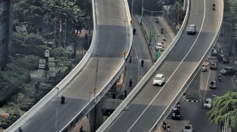 Proyek Jalan Tol Cibitung-Cilincing di Marunda Ambruk!