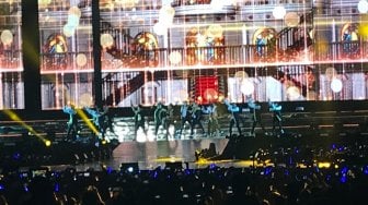 Bikin Grogi, Ini Gombalan Maut Leeteuk di Konser Super Junior Tadi Malam