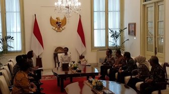 Diundang ke Istana, Jokowi Bicara Empat Mata dengan Tim Pansel Capim KPK