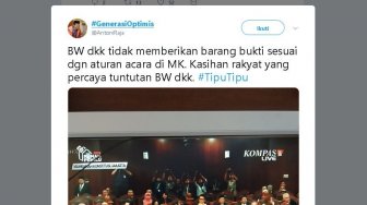 Pasang Hastag Tipu-tipu, Sekjen PSI Sindir Tim Hukum Prabowo - Sandiaga