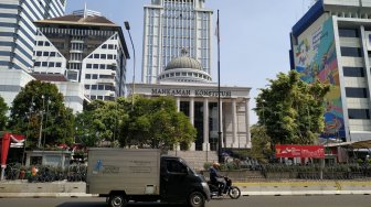 LIVE:  Sidang PHPU, Jalan Depan MK  Sudah Dibuka