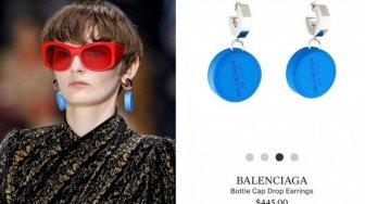 Ada-Ada Aja, Balenciaga Menjual Anting Yang Berbentuk Tutup Botol Minuman